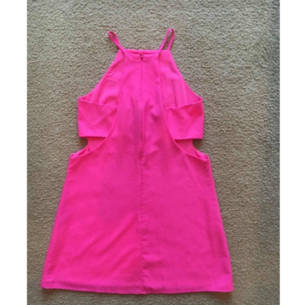 Pink semi-formal dress